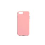 Lavderuar iPhone 7 Plus / 8 Plus ile Uyumlu İçi Kadife Lansman Silikon Kılıf – Kamera Korumalı, Darbe Emici, Premium Yumuşak Kapak Şeker