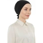 Lavender Dikişsiz Penye Bone - Siyah-72 - Standart - Renkli