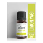 Lavendrose Limon Yağı %100 Saf * Bitkisel Aromaterapi Limon Uçucu Yağı 10ml *lemon Oil* Difuzör Buhurdan Yağı