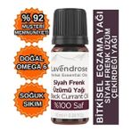 Lavendrose Siyah Frenk Üzümü Yağı Omega 6 Zenginliği ile 10 ml Unisex Vücut Bakım Ürünü