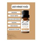 Lavendrose Udi Hindi yağı 10 ml %100 saf ve Doğal