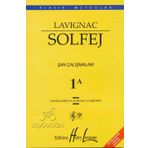 Lavignac 1A Solfej Piyano Eşlikli Şan Çalışmaları - Henry Lemoine
