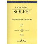 Lavignac Solfej 1A Piyano Eşlikli Şan Çalışmaları (Büyük Boy)