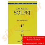 Lavignac Solfej 1E Küçük Boy - Danhauser Lavignac Henry Lemoine
