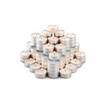 Lavin 100 Lü Tealight Mum Beyaz Tea Light 4 Saat Yanan
