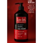 Lavin - Onarıcı & Koruyucu Saç Bakım Kremi 1000 ml (Hacim & Dolgunluk) - 001-Siyah