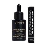 Laviren Cilt Yenileyici Ve Onarıcı Bakım Serumu Altın Tozu & Odun Kömürü & Glycolic Acid 30 ml