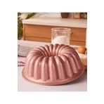 Laviss Kitchen Granit Döküm Sık 26 Cm Dilimli Kek Kalıbı Rose Gold