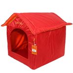 Lavista Dış Mekan Kırmızı Kedi ve Köpek Kulubesi