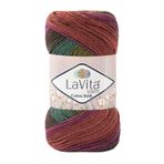 LaVita Yarn Cotton Batik El Örgü Ipi %60 Pamuk %40 Akrilik 100gr (CB10 VİYANA)