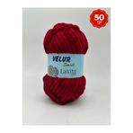 LaVita Yarn LaVita Velur Small Kadife El Örgü İpi %100 Polyester 50gr (4149 VİŞNE)