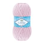 LaVita Yarn Velur Kadife El Örgü Ipi %100 Polyester 100gr (4005 SERİN PEMBE)