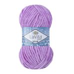 LaVita Yarn Velur Kadife El Örgü Ipi %100 Polyester 100gr (4158 LİLA)