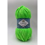 LaVita Yarn Velur Kadife El Örgü Ipi %100 Polyester 100gr (8150 NEON YEŞİL)