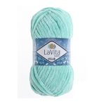 LaVita Yarn Velur Kadife El Örgü Ipi %100 Polyester 100gr (8207 KOYU MİNT)