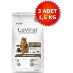 Lavital 1.5 kg 3 Adet Kısır Kuzu Etli Yetişkin Kedi Maması