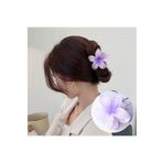 laviyan Çiçek Mandal Toka Aloha/Hawaii Saç Tokası Parlak Lotus Toka B01-MT-000045