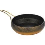 Lavonni 24 cm Granit Güveç Tava - Gold - Siyah - Gold