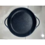 Lavonni Granit Döküm Sac Tava 36CM Sac Kavurma Tavası Bazlama Tavası - Siyah