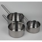 Lavoro Sütlük 3 BOY12CM-14CM-16CM Paslanmaz Çelik