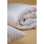 Lawon Tekstil Cakarta Serisi 2 Adet Tek Kişilik Microfiber Yorgan 155 x 215 cm - 155 x 215 cm - Beyaz