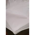 Lawon Tekstil Lawon Lefkoşa Serisi Çift Kişilik Sıvıgeçirmez Yatak Koruyucu Fitted Alez 150X200+25CM - 150 x 200 cm - Beyaz