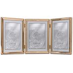 Lawrence Frames 11757T Klasik İnci Resim Çerçevesi, 12,7 x 17,8 cm, Altın