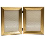 Lawrence Frames 5x7 Menteşeli Çift Sutter Parlatılmış Altın Resim Çerçevesi
