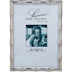 Lawrence Frames 710157 Gümüş Metal Bambu 5x7 Resim Çerçevesi