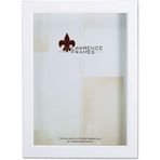 Lawrence Frames 795246 Beyaz Ahşap Hazine Kutusu Gölge Kutusu Resim Çerçevesi, 10,5 x 15,7 cm