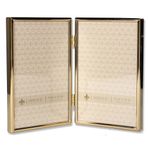 Lawrence Frames Çift resim çerçevesi, 10 x 15 cm, altın rengi, 4 x 6 çift