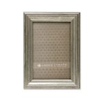 Lawrence Frames Sutter cilalı fotoğraf çerçevesi, Gümüş, 4 by 6-Inch