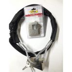 Lawrence Shop 1.5 Metre Çelik Halat Yuma Kilit Motorsiklet Bağlama Halat Motosiklet Zincir Kılıflı