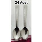 lawrenceshop 24 Adet Kaliteli Vakumlu Pakette Servis Çay Kaşığı Kahvehane Kafe Büfe Lokantalar Restaurantlar Için