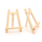 LAXZANT 2 mini şövale ahşap küçük şövale resimler için masa şövale standı masa tablo tablo için ekran tuval stand yetişkinler (antika)