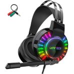 Lay-F Tech H60 Oyuncu Kulaklık Rgb Stereo Hd Mikrofon Gaming Kulaklık