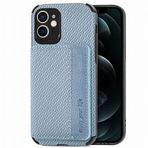 Laybomo iPhone 12 için Cep Telefonu Kılıfı Deri Çanta Koruyucu Kılıf [Elyaf & Fotoğraf Çerçevesi] Kılıf Kredi Kartı Kılıfları Mıknatıslı ve Ayaklı TPU Silikon Kılıf Kapaklı Kılıf iPhone 12, B02 için
