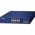 Layer 2 Web Smart Ethernet Switch 8 x 10/100/1000BASE-T port 2 x 100/1000BASE-X SFP yuva 8-Port 10/100/1000T + 2-Port 10