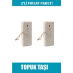 Layes Ponza Taşı Topuk Taşı Nasır Sökücü Taş 2 Adet