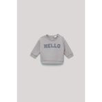 Layette Bg Store Erkek Bebek Gri Sweatshirt - 12 - 15 Ay