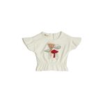 Layette Bg Store Kız Bebek Beyaz Bluz