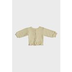 Layette Bg Store Kız Bebek Beyaz Hırka