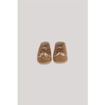 Layette Erkek Bebek Kahverengi Patik