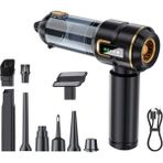 Layfhex Fırçasız Motor Şarjlı Kablosuz 20000 Mah Güçlü El Araç Süpürgesi Üfleme ve Vakum - 20000 PA