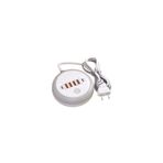 layfhex LED Işıklı 40W 4 USB ve 2 Type C Girişli Çoklu Dokunmatik Şarj Aleti Gece Lambası