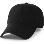 Layfhex Nefes Alan Düz Renk Unisex Ayarlanabilir Beyzbol Plaj Avcı Spor Şapka Kep - Standart - Siyah