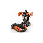 Layfhex Transformers Oyuncak Araba Bumblebee Robota Dönüşebilen Turuncu