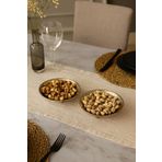 Layla Copper Bakır Çerezlik Kahvaltılık 2 li Sunumluk 11.5 cm meze tabagı