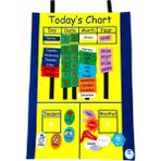 Laylay Toys Cırtlı Takvim Panosu (Ingilizce) Anaokulu Kreş Çocuk Eğitici Pano