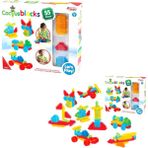 Laylay Toys Kaktüs Blok Anaokulu Çocuk Eğitici Oyuncak - 55 Parça